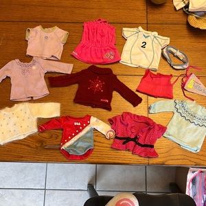 American Girl doll clothes lot